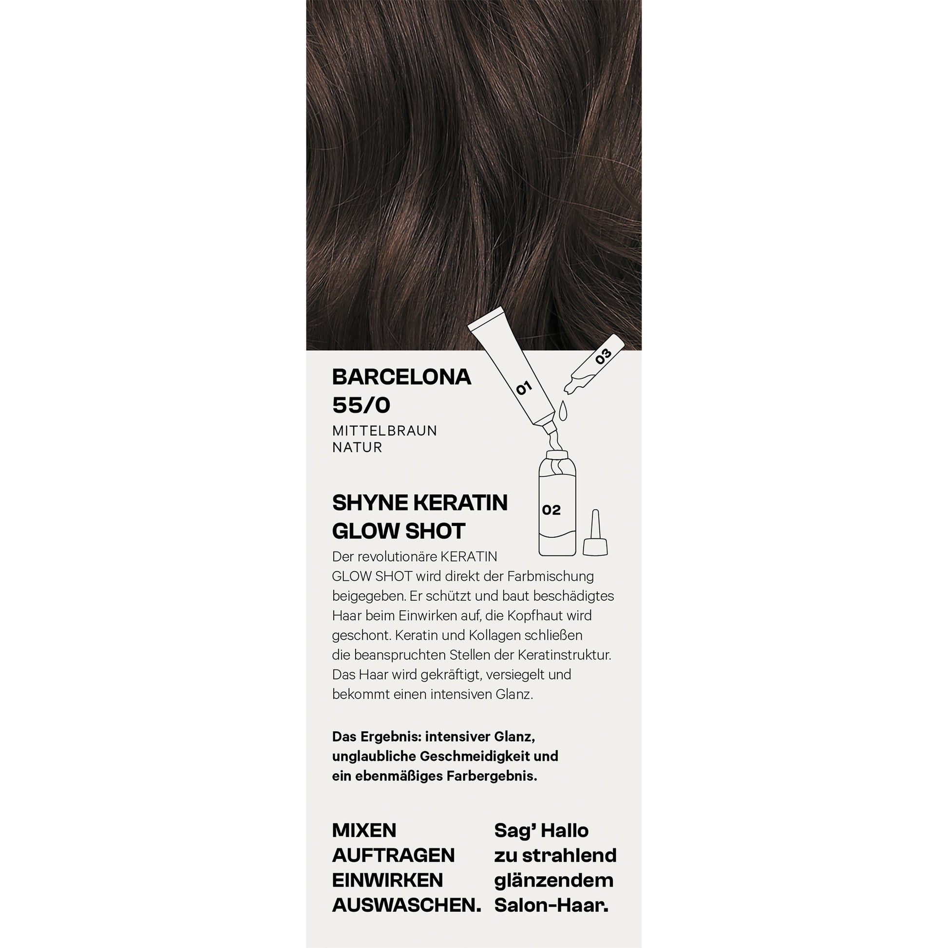 Keratin Color Barcelona Vor der Anwendung
