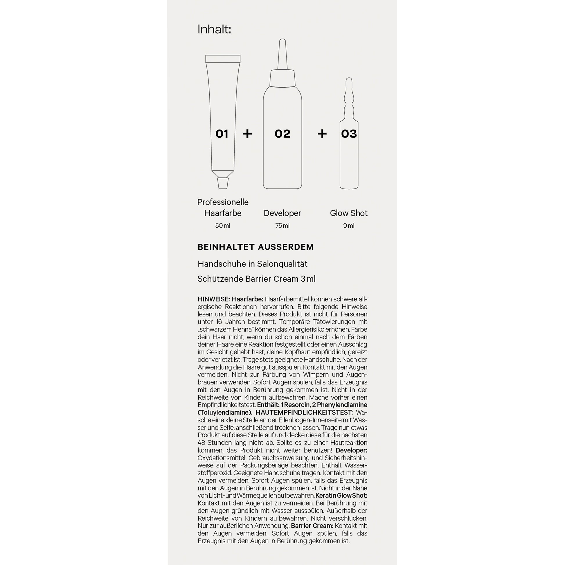 Keratin Color Berlin Glow Shot Inhalt