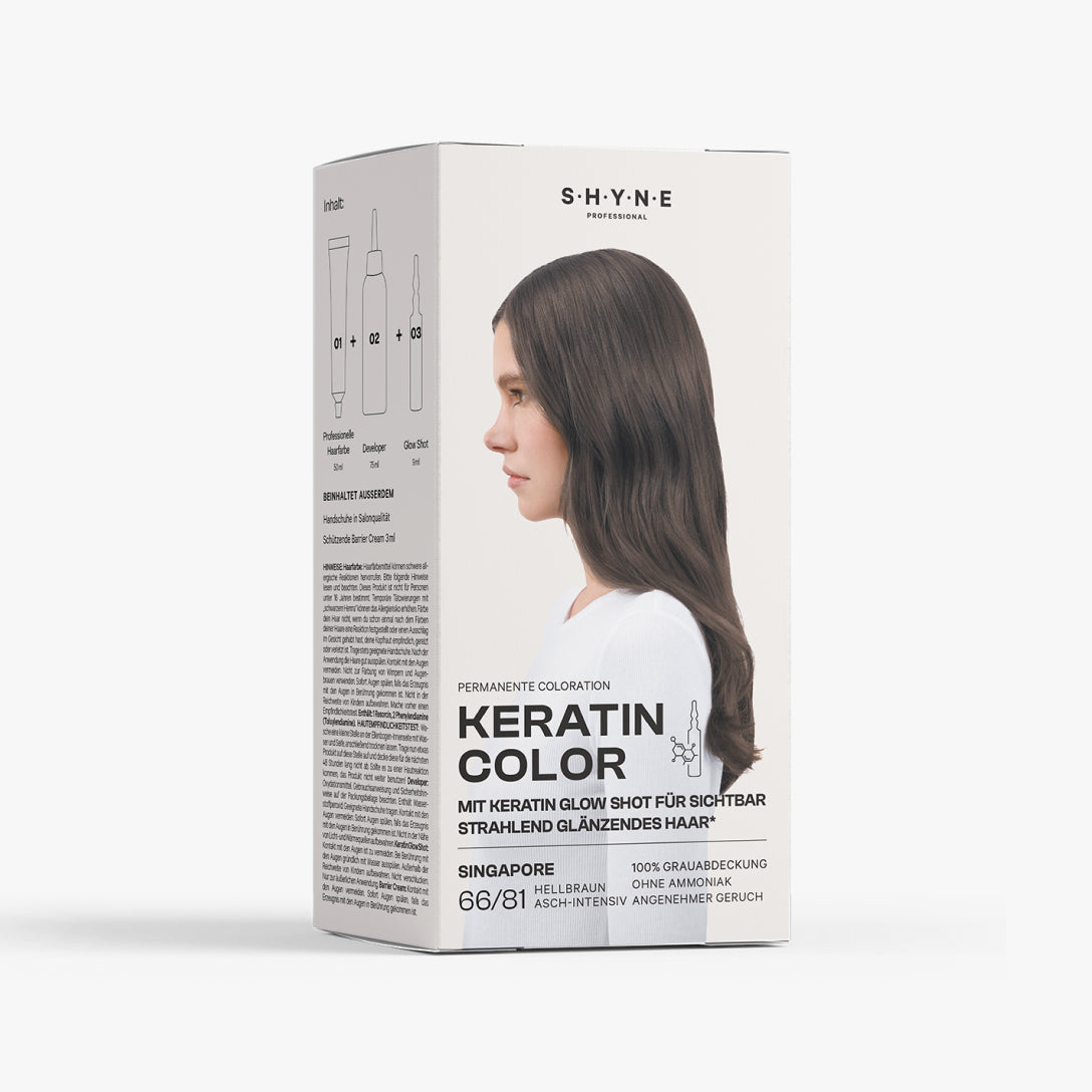 Keratin Color Singapore Verpackung