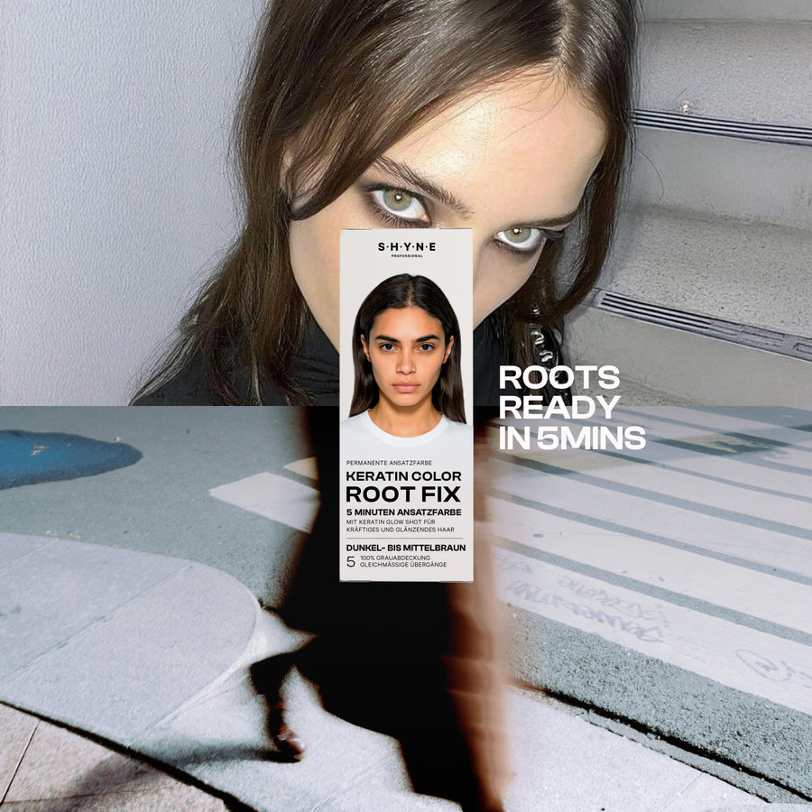 Dunkel- bis Mittelbraun